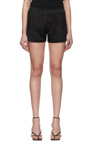 Haider Ackermann - Black Silk Shorts