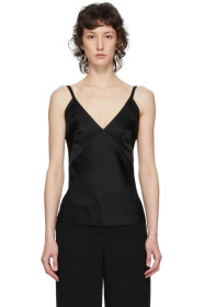Haider Ackermann - Black Crepe Camisole