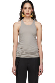 Haider Ackermann - Grey Jersey Tank Top