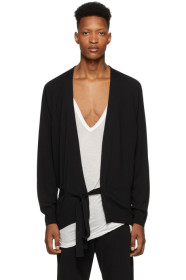 Haider Ackermann - Black Aspirant Cardigan