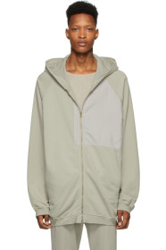 Haider Ackermann - Grey Patched Hoodie