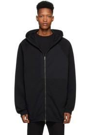 Haider Ackermann - Black Patched Hoodie