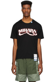 Miharayasuhiro - T-shirt à logo noir