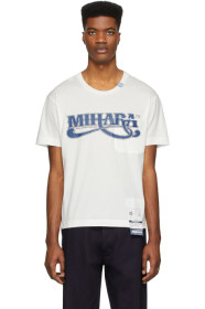 Miharayasuhiro - T-shirt à logo blanc