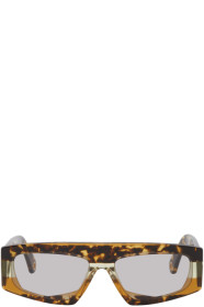 Jacquemus - Orange & Tortoiseshell 'Les Lunettes Yauco' Sunglasses
