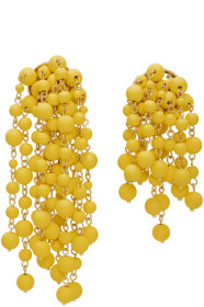 Jacquemus - Yellow 'Les Mimosas' Earrings