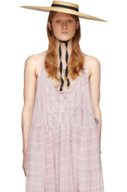 Jacquemus - Beige Straw 'Le Chapeau Santon' Hat