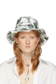 Jacquemus - White Artichoke 'Le Bob Artichaut' Bucket Hat