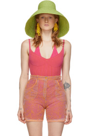 Jacquemus - Green 'Le Chapeau Valensole' Beach Hat