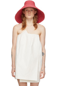 Jacquemus - Pink 'Le Chapeau Valensole' Beach Hat