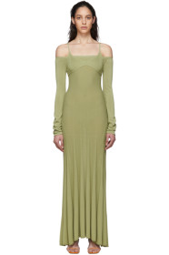Jacquemus - グリーン La Robe Maille Valensole ドレス
