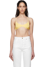 Jacquemus - Yellow 'Le Bandeau Valensole' Bra