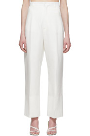 Jacquemus - White 'Le Pantalon Santon' Trousers