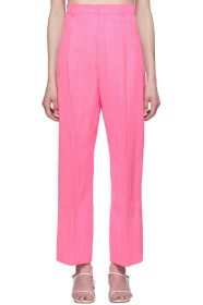 Jacquemus - Pink 'Le Pantalon Santon' Trousers