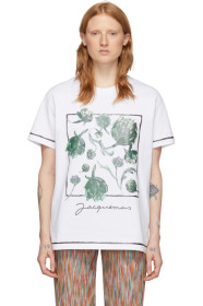 Jacquemus - White Artichoke 'Le T-Shirt Mala' T-Shirt