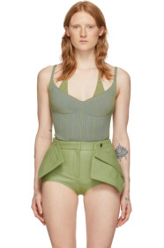 Jacquemus - Green & Blue 'La Maille Valensole' Tank Top