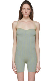Jacquemus - Green 'Le Body Arancia' Bodysuit