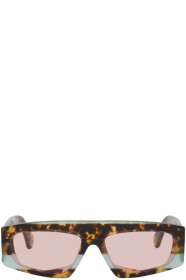Jacquemus - Blue & Tortoiseshell 'Les Lunettes Yauco' Sunglasses