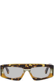 Jacquemus - Orange & Tortoiseshell 'Les Lunettes Yauco' Sunglasses