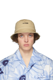 Jacquemus - Beige 'Le Bob Gadjo' Bucket Hat