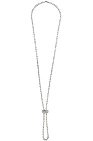 Jacquemus - Silver 'Le Cordon Swarovski' Necklace