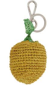 Jacquemus - Yellow 'Le Citron' Keychain