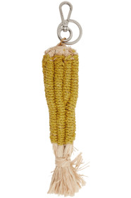 Jacquemus - Yellow 'Le Maïs' Keychain