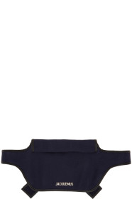 Jacquemus - Navy 'Le Banane' Belt Bag