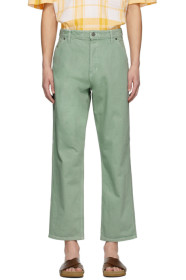 Jacquemus - Green 'Le De Nîmes' Jeans