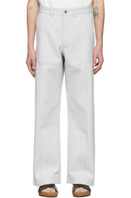Jacquemus - Off-White 'Le Pantalon Terraio' Trousers
