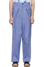 Jacquemus - Blue 'Le Pantalon Lavandou' Trousers