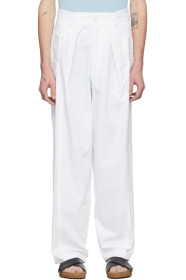 Jacquemus - White 'Le Pantalon Lavandou' Trousers