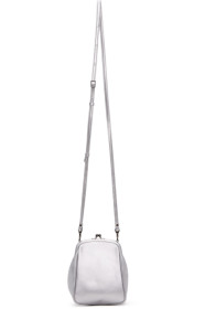 Yohji Yamamoto - Sac à bandoulière argenté Clasp