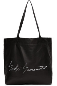 Yohji Yamamoto - Cabas à logo noir