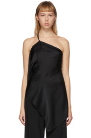 Yohji Yamamoto - Black Scarf Shirt