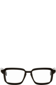 Yohji Yamamoto - 棕色 YY1038 方框眼镜