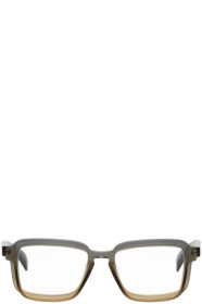 Yohji Yamamoto - 灰色 YY1038 方框眼镜