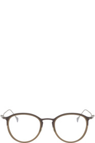 Yohji Yamamoto - Lunettes noires et argentées YY1042