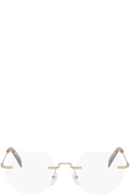 Yohji Yamamoto - Lunettes dorées YY3018