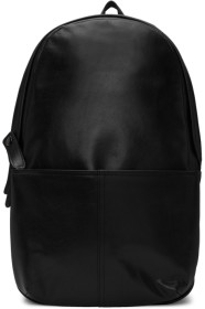 Yohji Yamamoto - Sac à dos en cuir noir Day