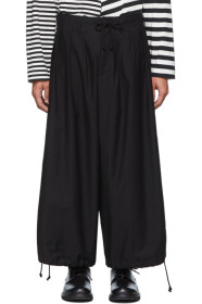 Yohji Yamamoto - Pantalon noir Balloon