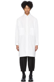 Yohji Yamamoto - Chemise en coton blanche