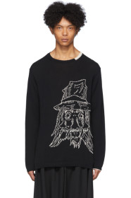 Yohji Yamamoto - Pull noir Yohji