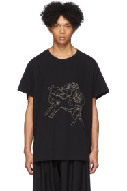 Yohji Yamamoto - T-shirt noir Asakura