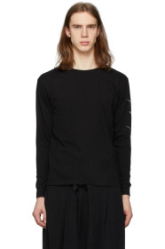 Yohji Yamamoto - 黑色 New Era 联名长袖 T 恤