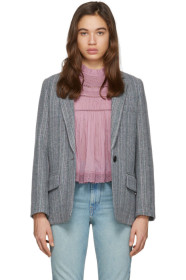 Isabel Marant Etoile - Grey Wool Charly Blazer