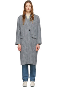 Isabel Marant Etoile - グレー ウール Henlo コート