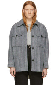 Isabel Marant Etoile - 灰色 Garvey 羊毛夹克