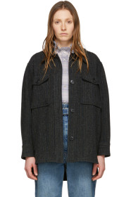 Isabel Marant Etoile - 黑色 Garvey 羊毛夹克