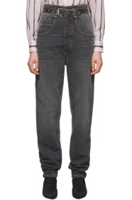 Isabel Marant Etoile - Black Gloria Jeans
